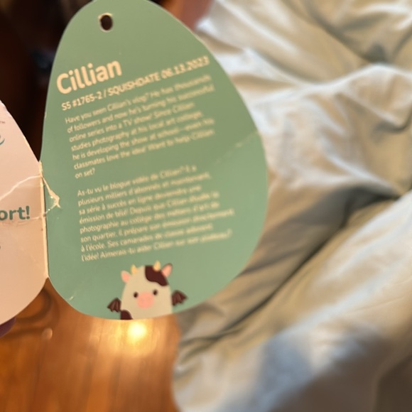 Cillian the bat cow squishmallow NWT legendary series mystery bag - Picture 11 of 12